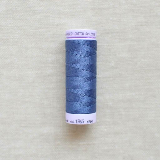 Mettler : Silk-Finish Cotton Thread : True Navy - the workroom