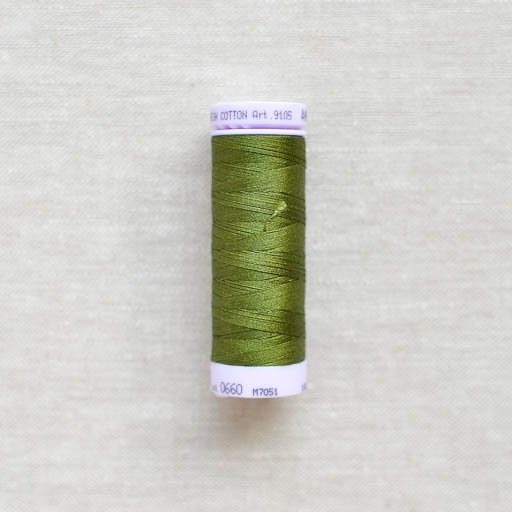 Mettler : Silk-Finish Cotton Thread : Umber : 150m - the workroom