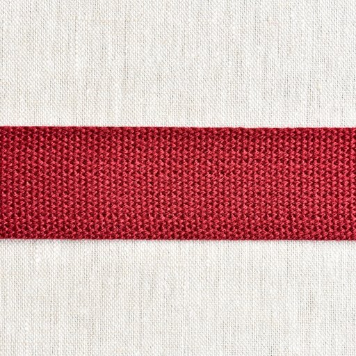 Mokuba : Webbing : 30mm wide : Crimson Red - the workroom
