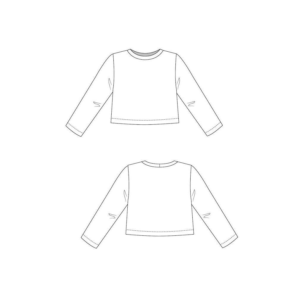 Named Clothing : Inari Dress & Crop Tee Pattern - the workroom