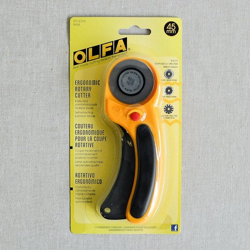 Olfa : 45mm Ergonomic Rotary Cutter - the workroom