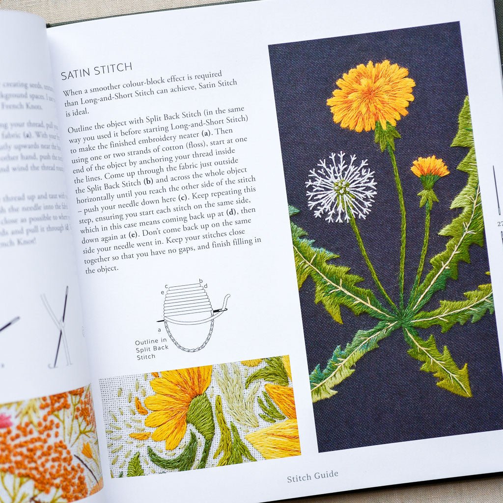 Paint with Thread : A Step-by- Guide to Embroidery Through the Seasons by Emillie Ferris - the workroom