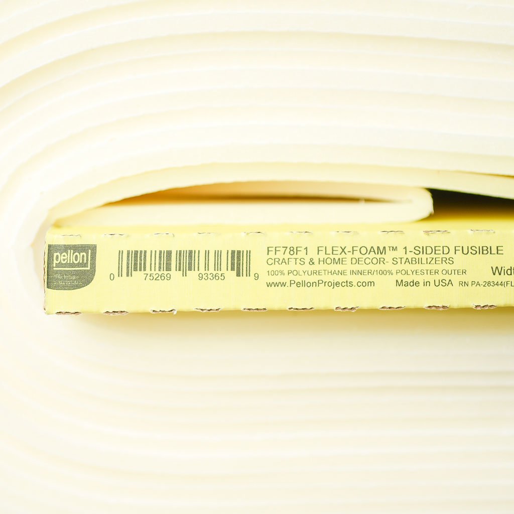 Pellon : 1 Sided Flex Foam Fusible Stabilizer : 20” wide - the workroom