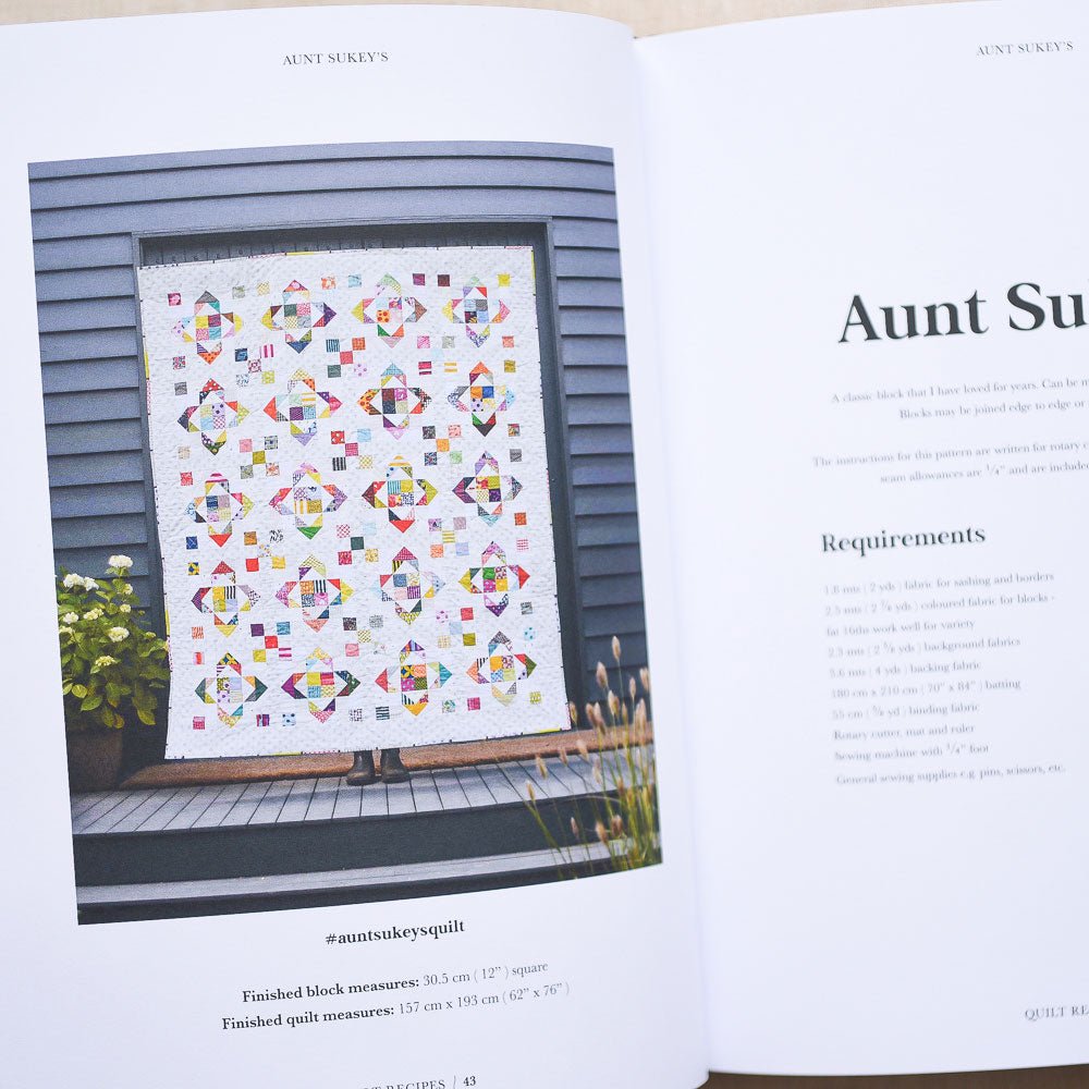 Quilt Recipe Book By Jen Kingwell