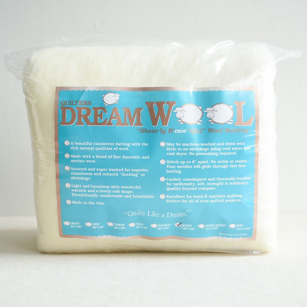 Quilter's Dream : Dream Wool : Queen Size Batting - the workroom
