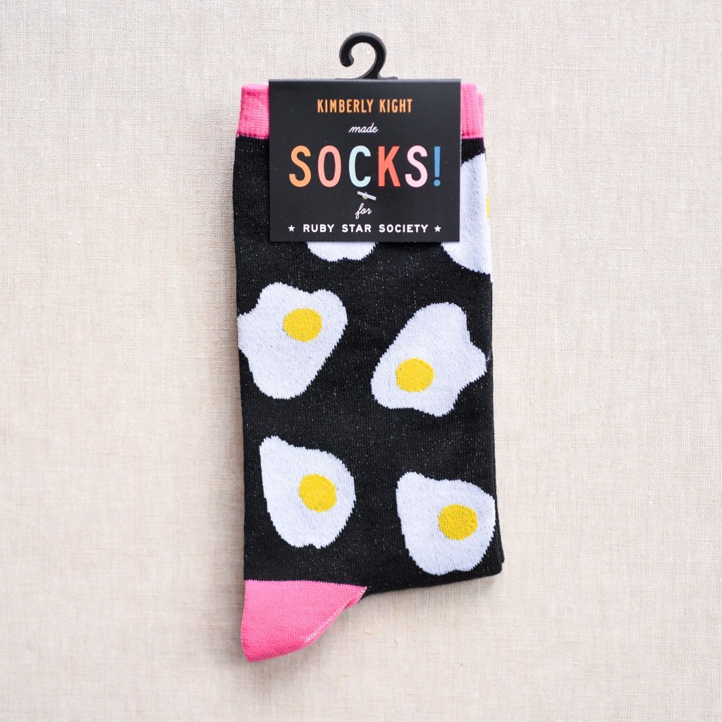 Ruby Star Society : Socks : Bacon and Eggs - the workroom