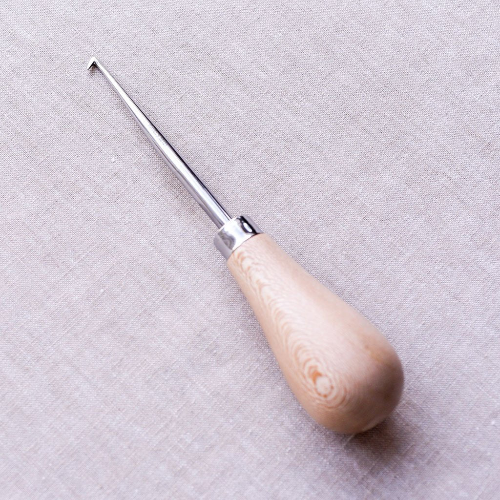 Rug Hooking Tool : Wooden Handle – the workroom