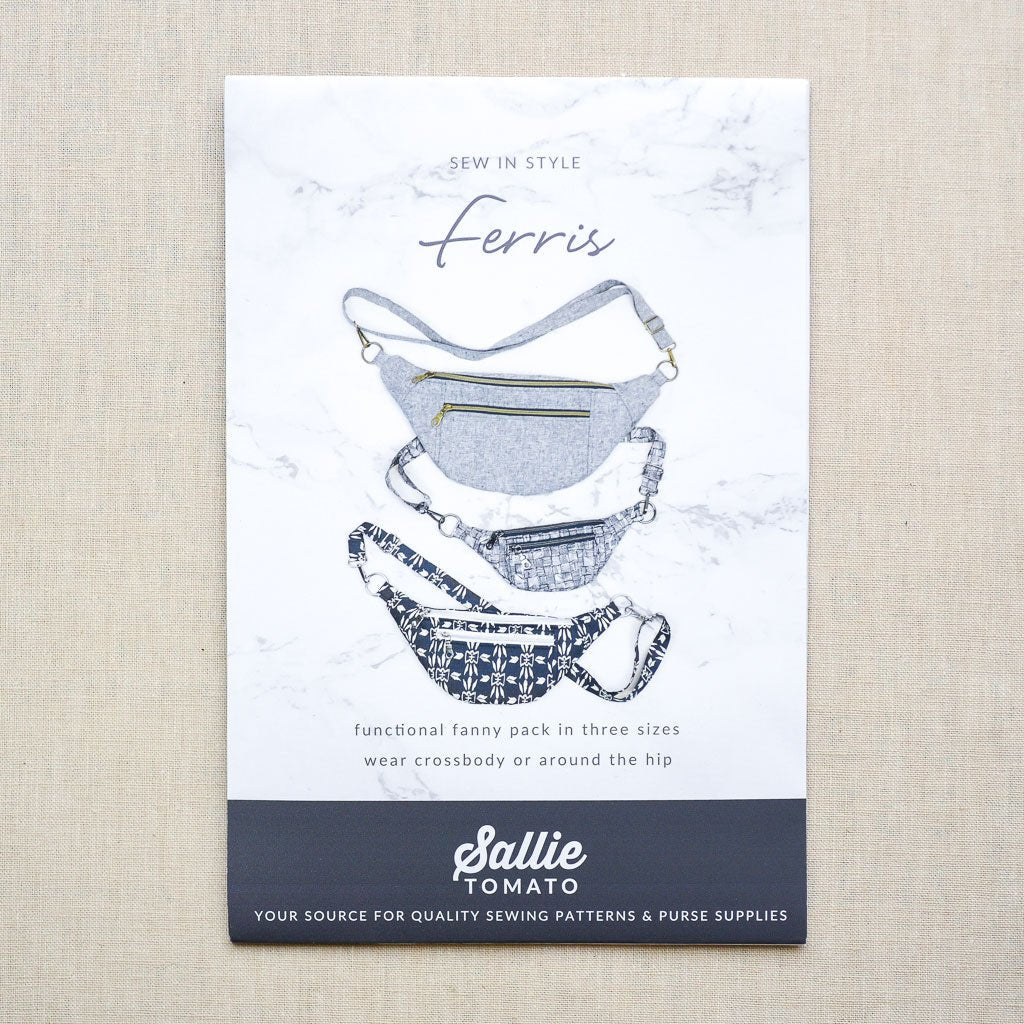 Sallie Tomato : Ferris Fanny Pack Pattern - the workroom