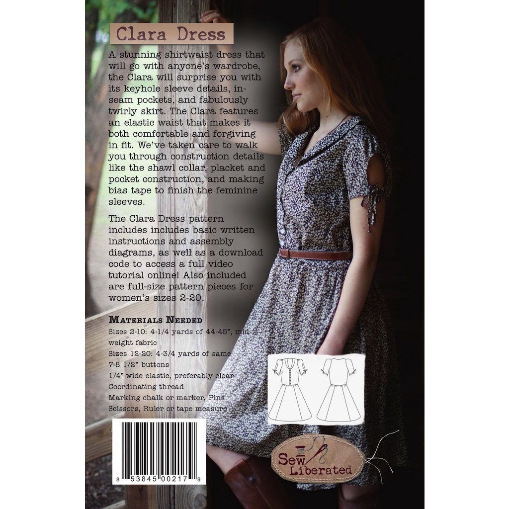 Sew Liberated : Clara Dress Pattern