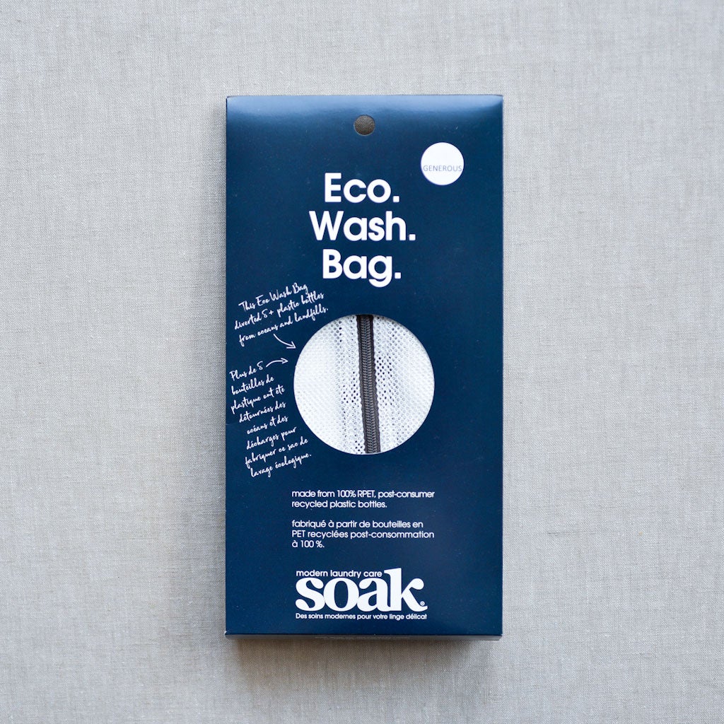 Soak : Eco Wash Bag : Various Colours/Sizes – the workroom