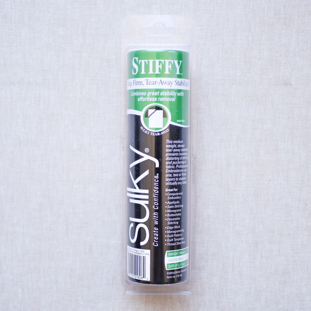 Sulky : Stiffy Tear Away Stabilizer - the workroom
