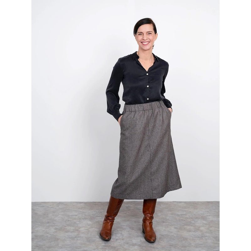 The Assembly Line : A-Line Midi Skirt Pattern – the workroom