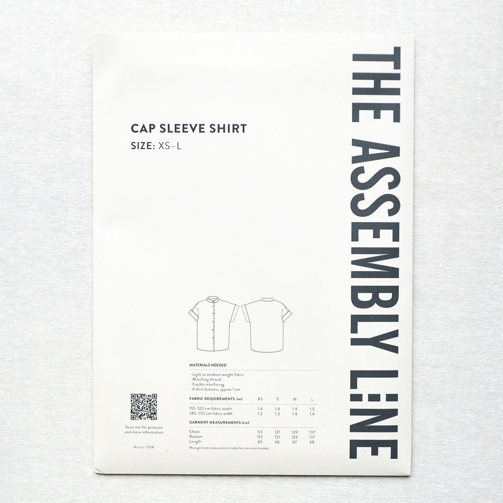 The Assembly Line : Cap Sleeve Shirt Pattern - the workroom