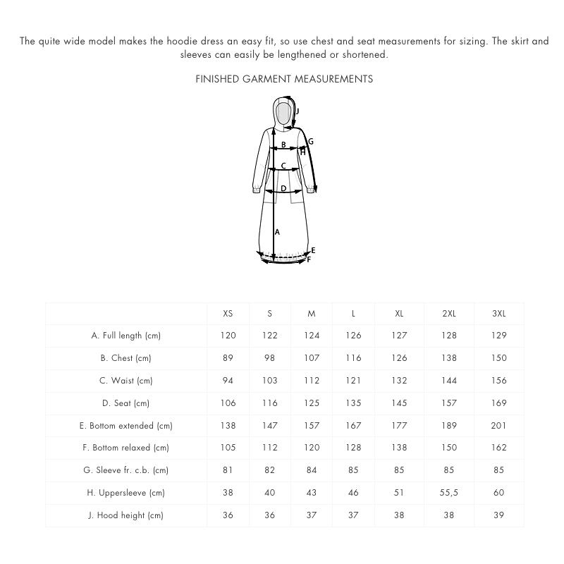 The Assembly Line : Hoodie Dress Pattern - the workroom