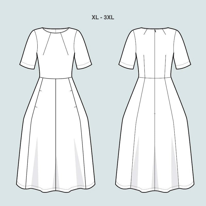 The Assembly Line : Tulip Dress Pattern - the workroom