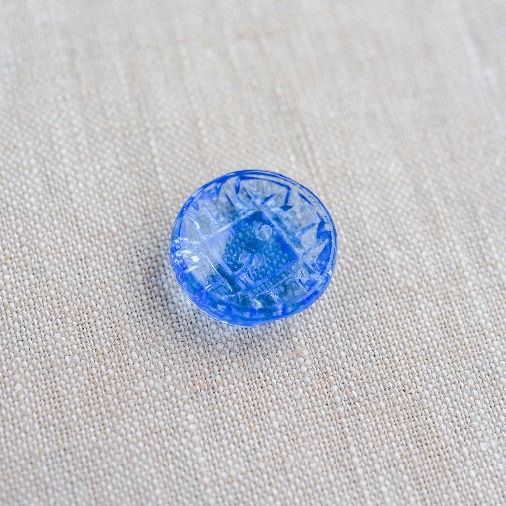 The Button Dept. : Glass : Blue Graph - the workroom