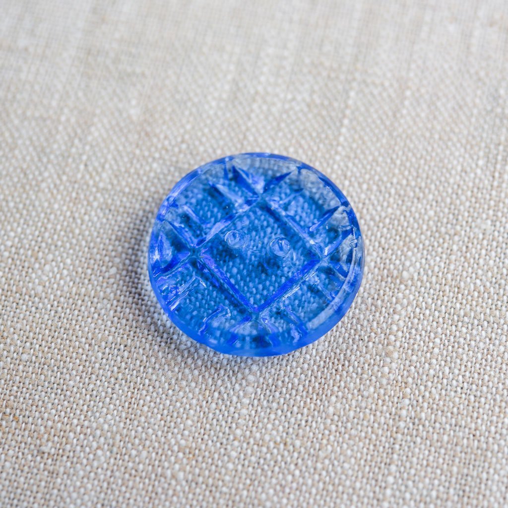 The Button Dept. : Glass : Blue Graph - the workroom