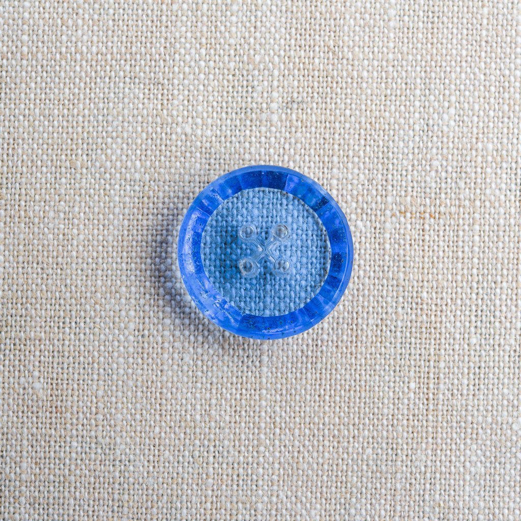 The Button Dept. : Glass : Blue Taper - the workroom