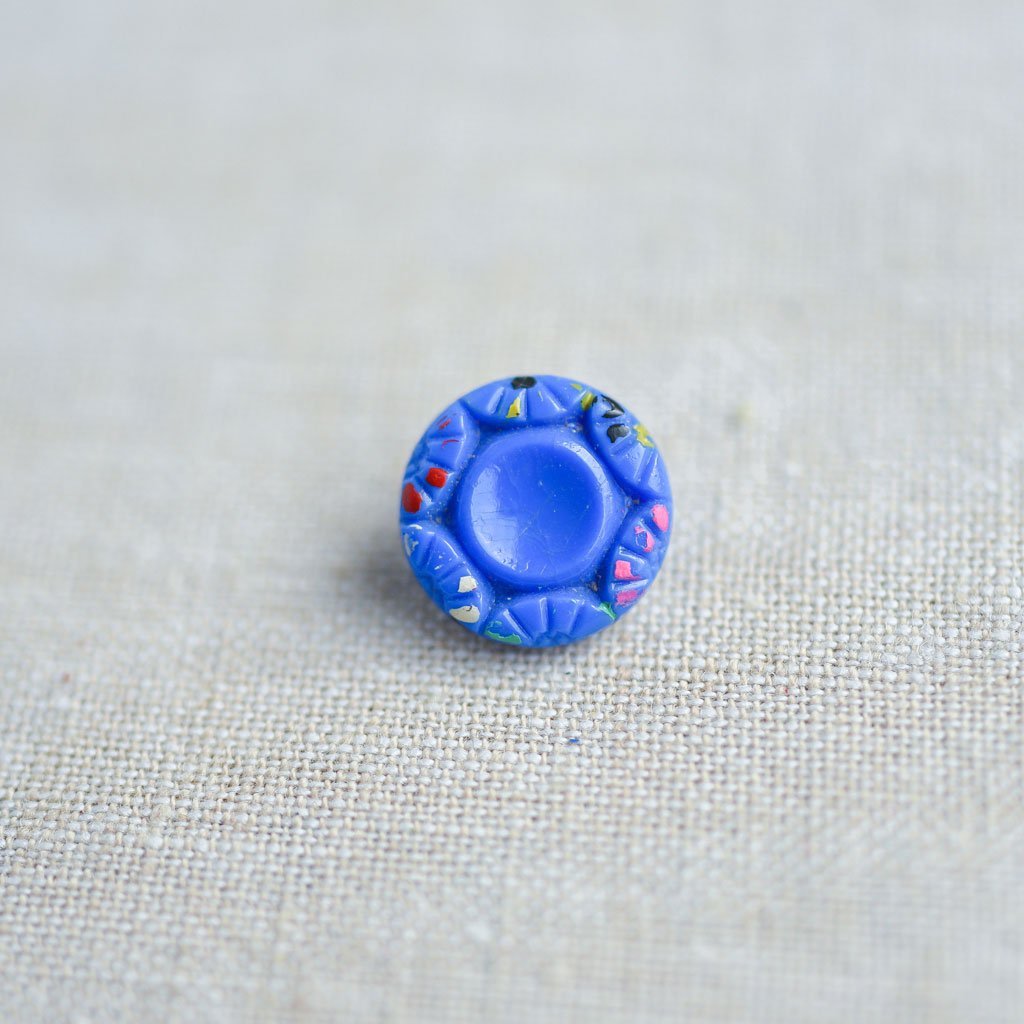 The Button Dept. : Glass : Bluebell Amelia - the workroom