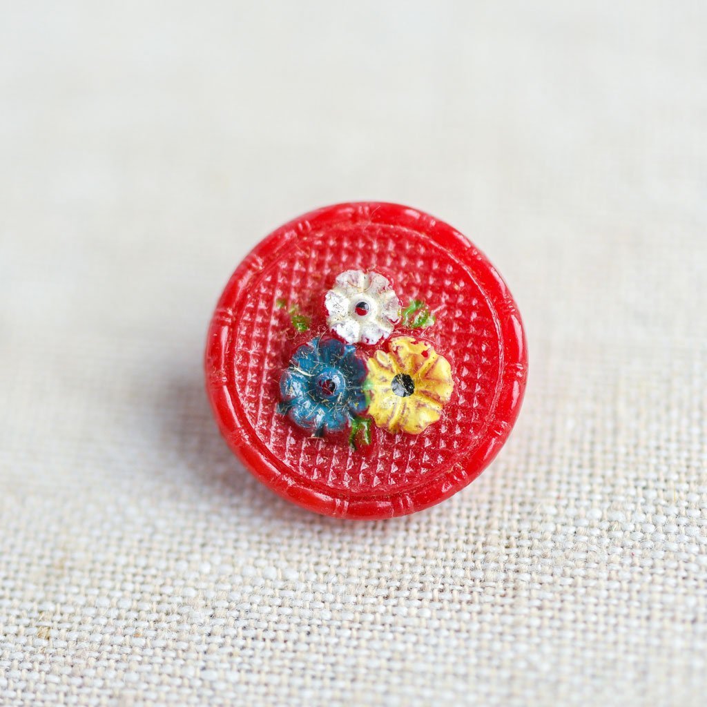 The Button Dept. : Glass : Cherry Eloise - the workroom