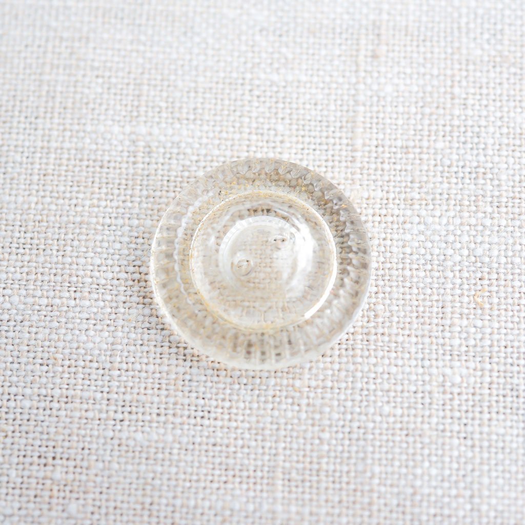The Button Dept. : Glass : Clear Lined Edge - the workroom