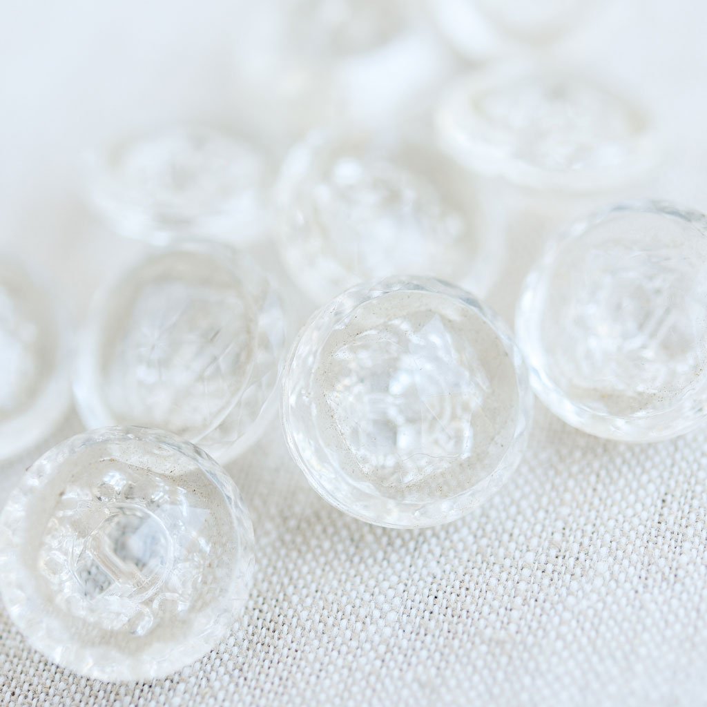 The Button Dept. : Glass : Clear Marquise - the workroom
