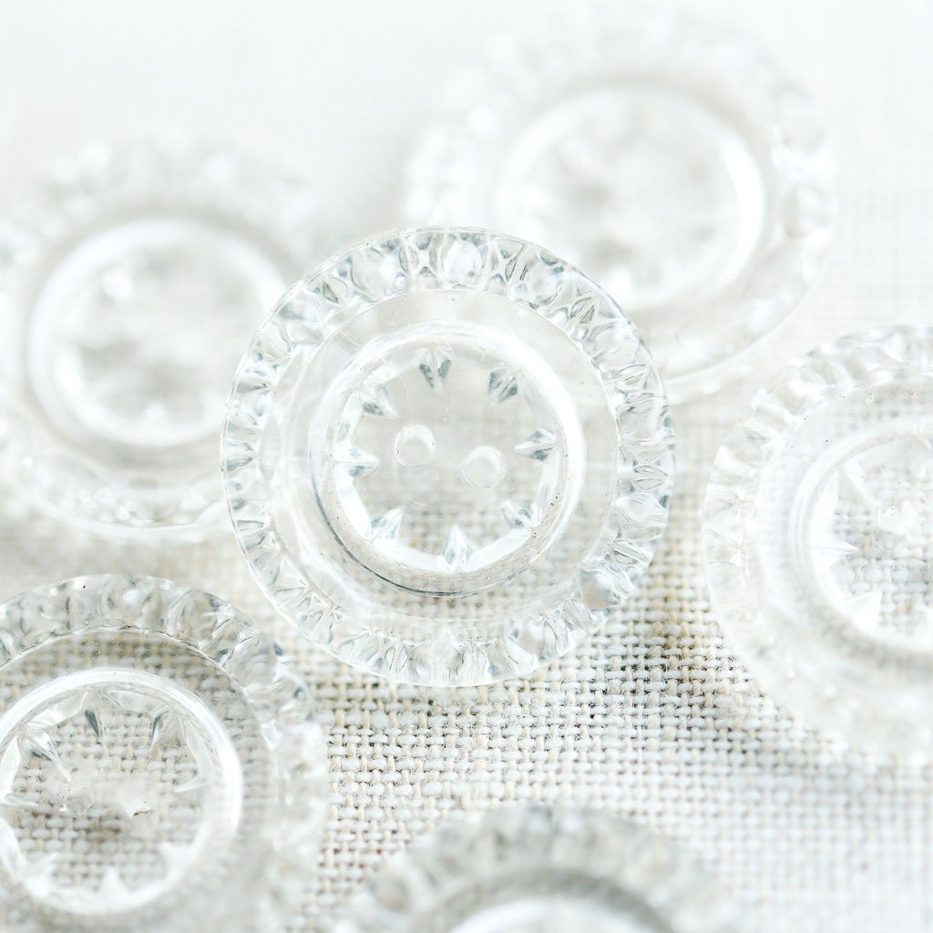 The Button Dept. : Glass : Clear Radiant - the workroom
