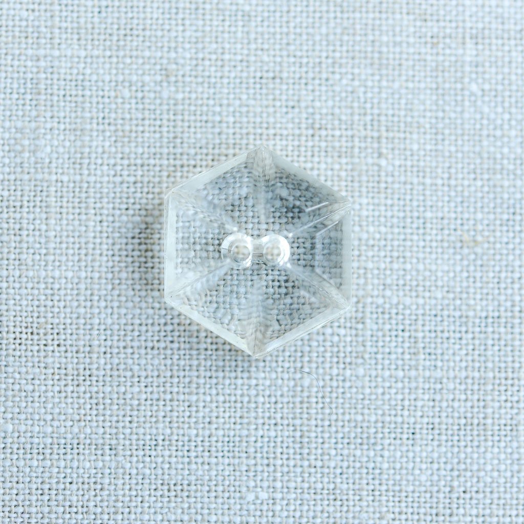 The Button Dept. : Glass : Clear Trillium - the workroom