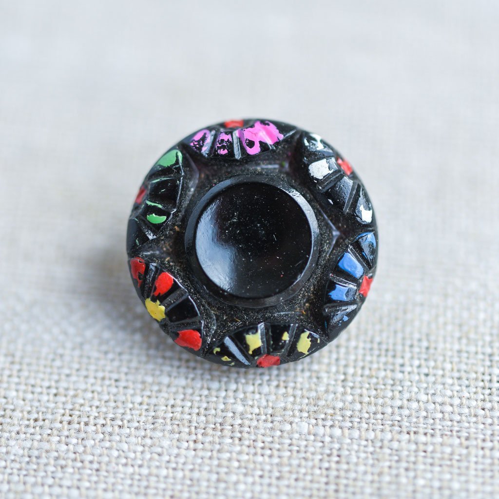 The Button Dept. : Glass : Galaxy Amelia - the workroom