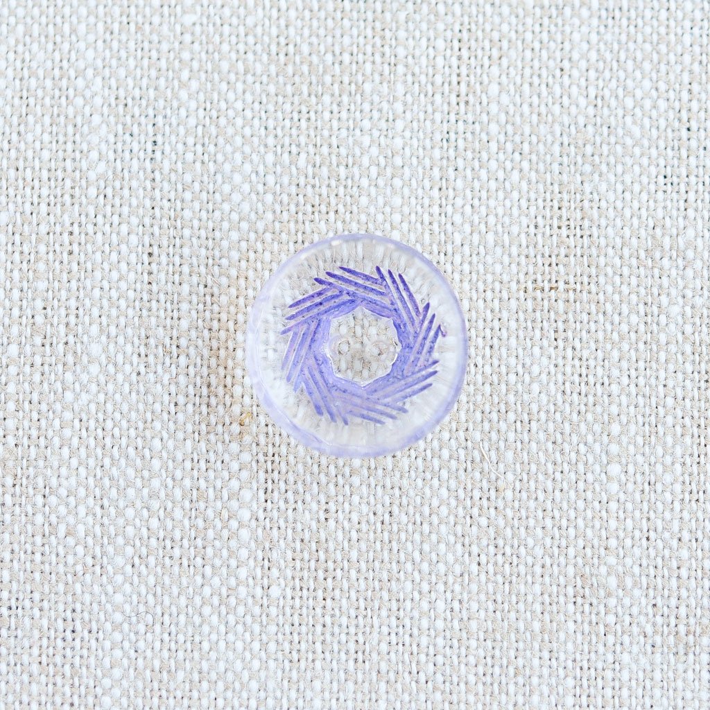 The Button Dept. : Glass : Navy Spinwheel - the workroom