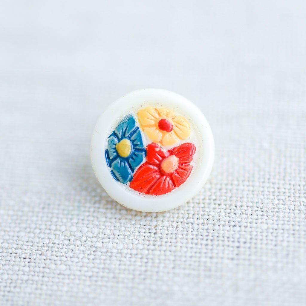 The Button Dept. : Glass : Pearl Nell - the workroom
