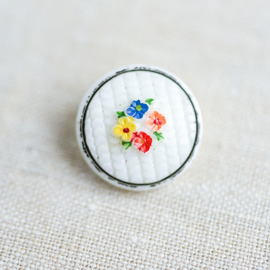 The Button Dept. : Glass : Pearl Sadie - the workroom