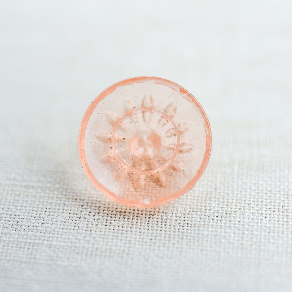 The Button Dept. : Glass : Pink Aster - the workroom