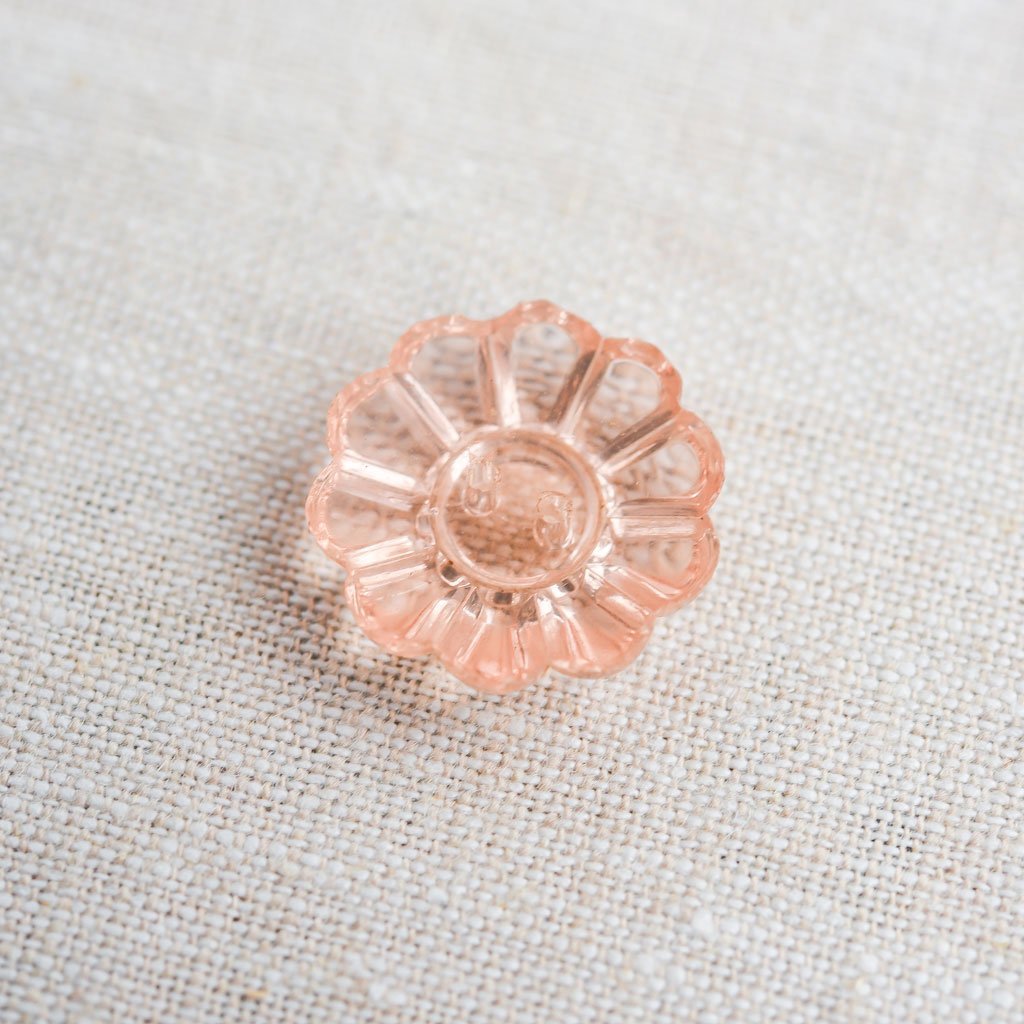The Button Dept. : Glass : Pink Daisy - the workroom