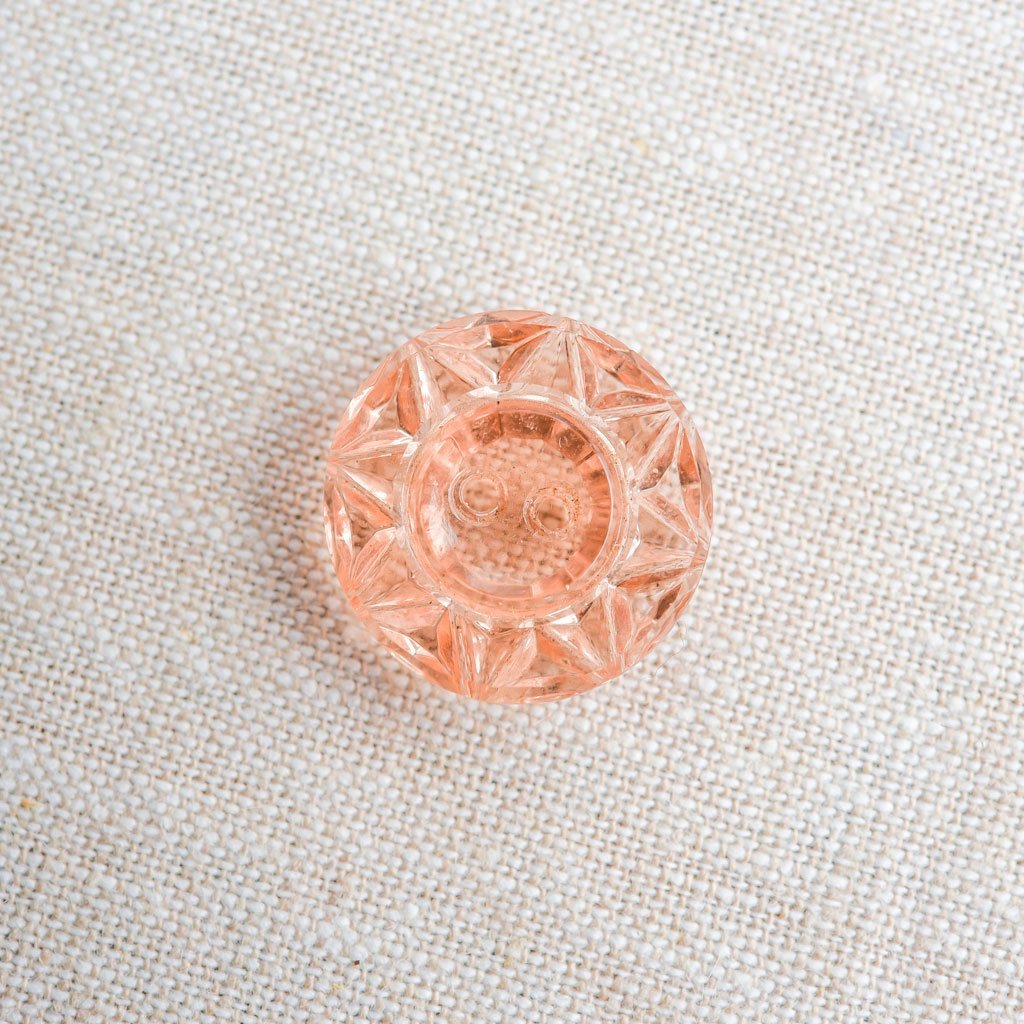 The Button Dept : Glass : Pink Sun - the workroom