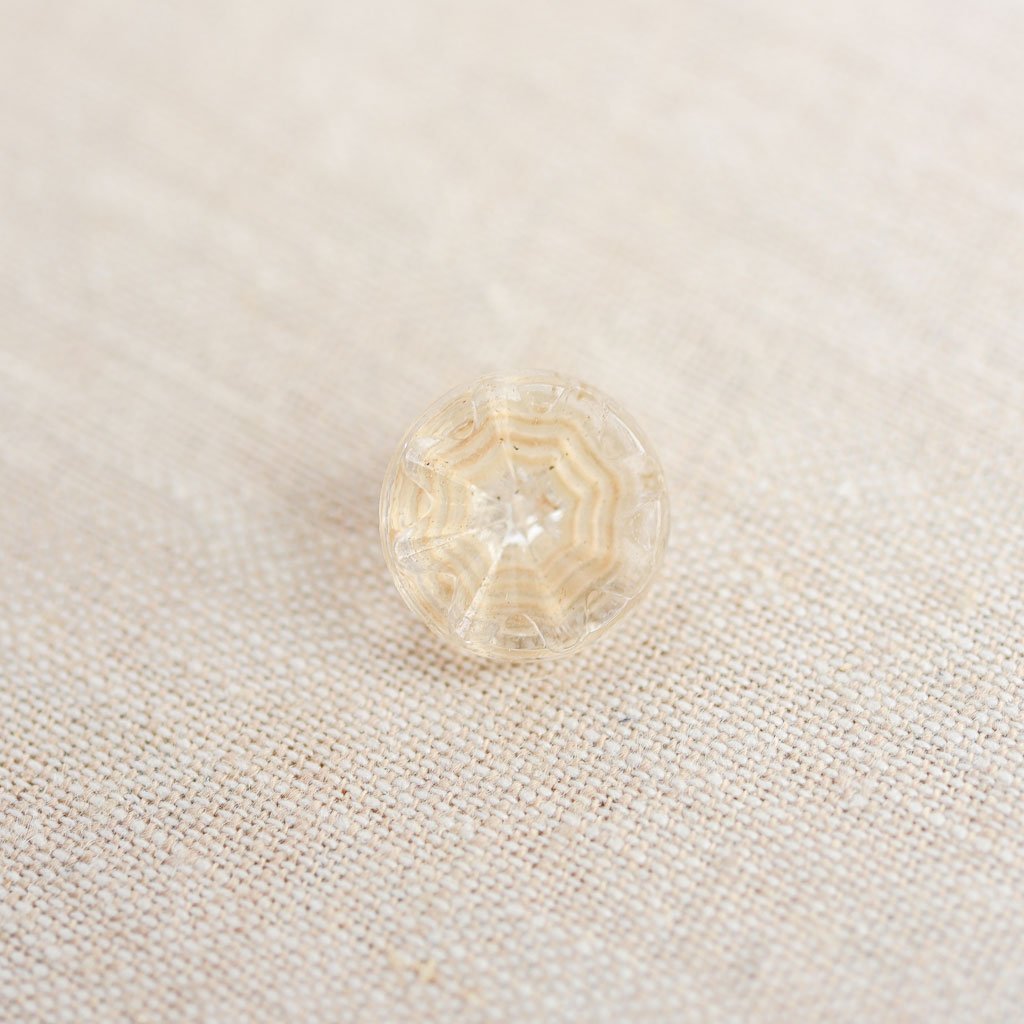 The Button Dept. : Glass : Sand Frill - the workroom