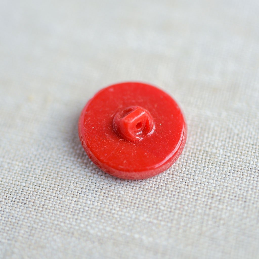 The Button Dept. : Glass : Tomato Eloise D - the workroom