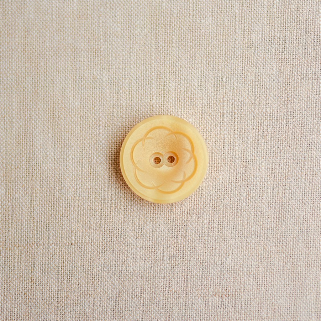 The Button Dept. : Plastic : Banana Zinnia - the workroom