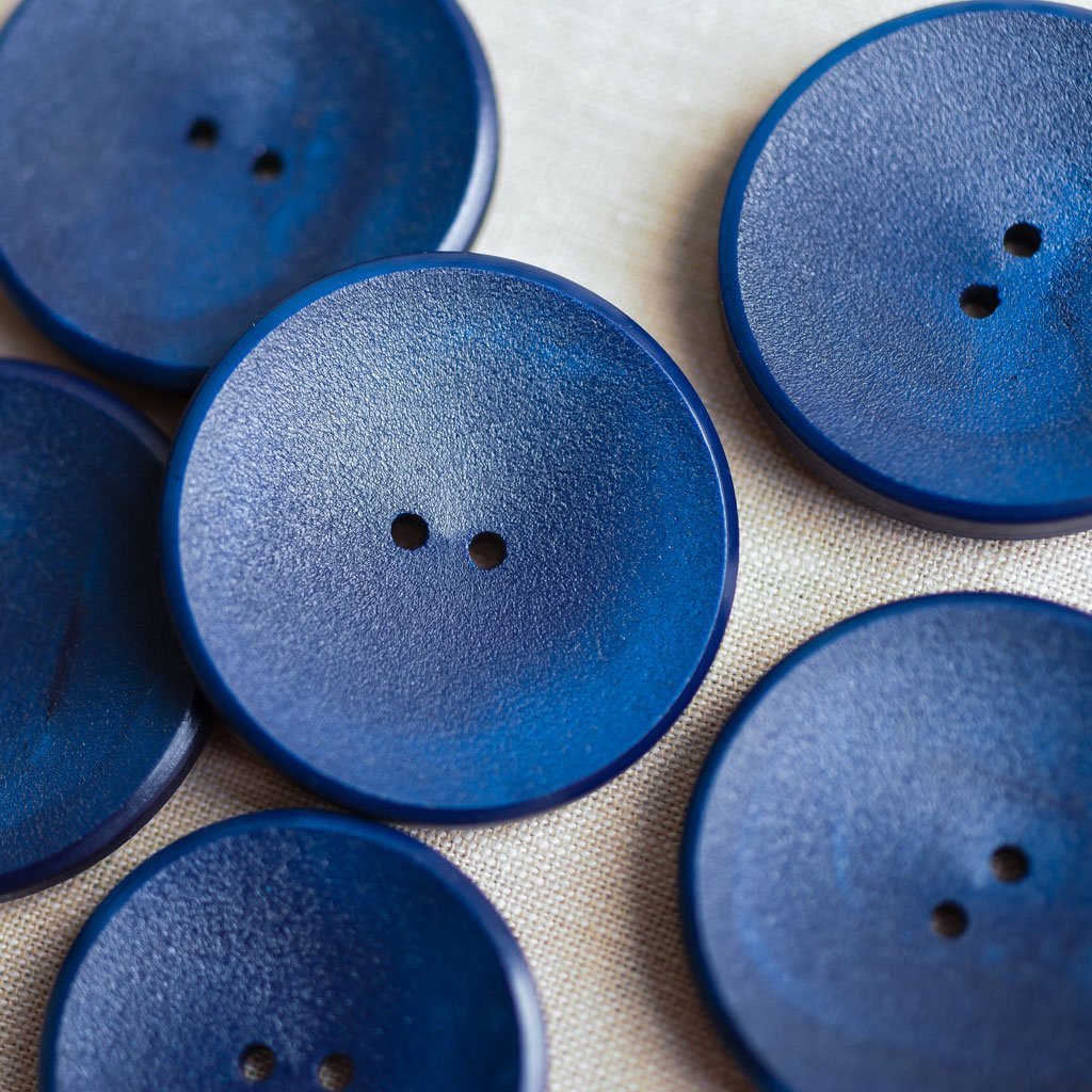 The Button Dept. : Plastic : Blueberry Wafer - the workroom