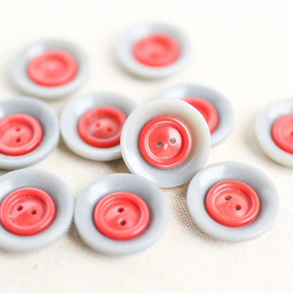 The Button Dept. : Plastic : Cherry Saucer - the workroom
