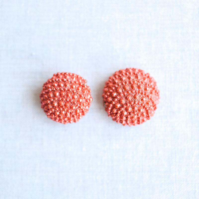 The Button Dept. : Plastic : Coral Electra - the workroom