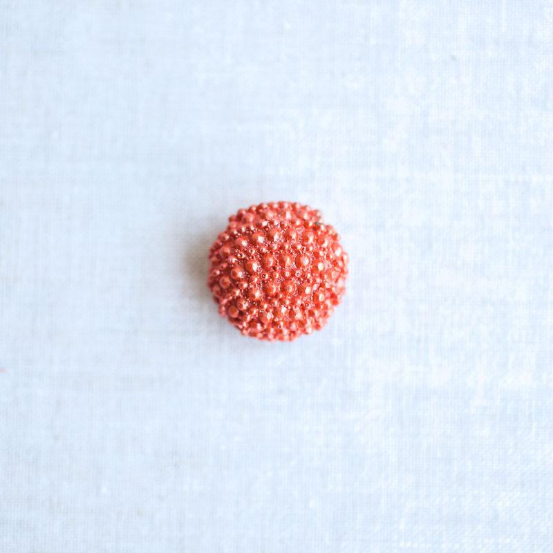 The Button Dept. : Plastic : Coral Electra - the workroom