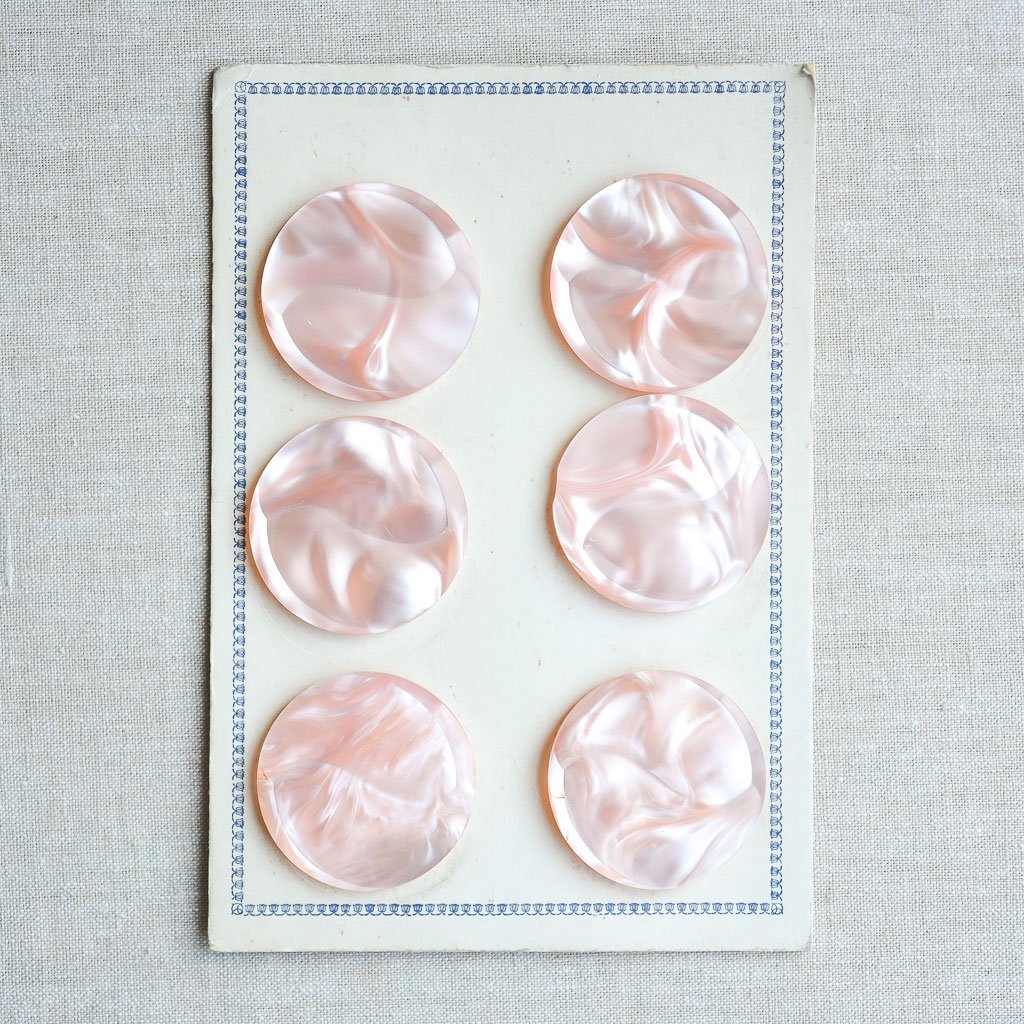 The Button Dept. : Plastic : Cotton Candy Swirl - the workroom