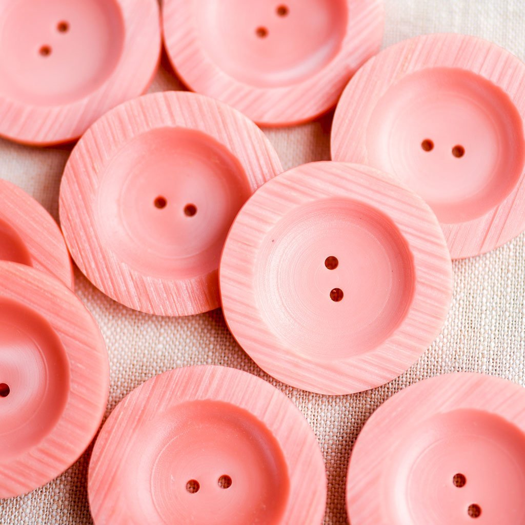 The Button Dept : Plastic : Creamsicle Hatch - the workroom