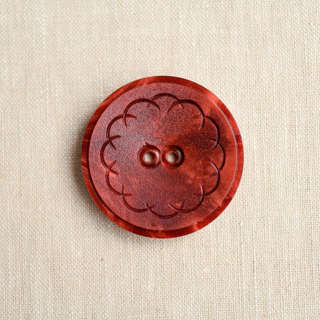 The Button Dept. : Plastic : Currant Zinnia - the workroom