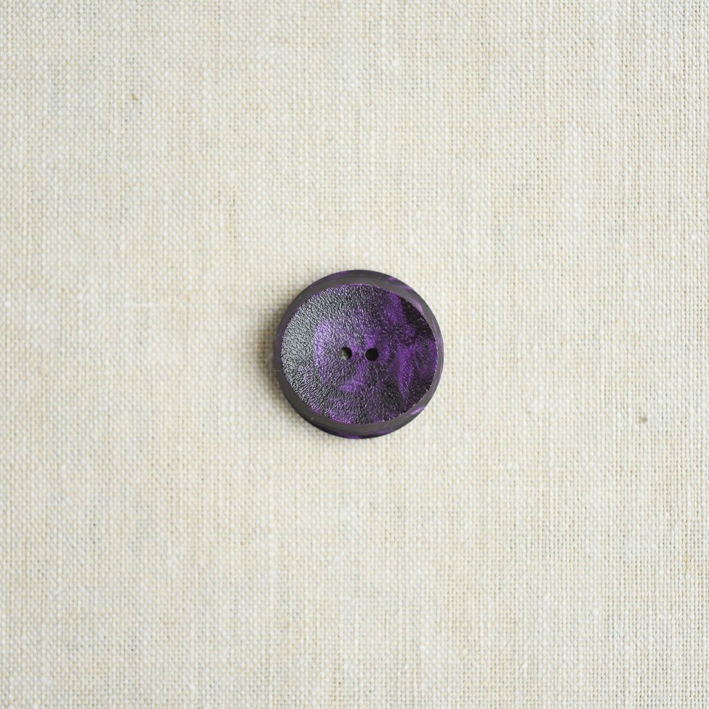 The Button Dept. : Plastic : Eggplant Oval Eclipse - the workroom