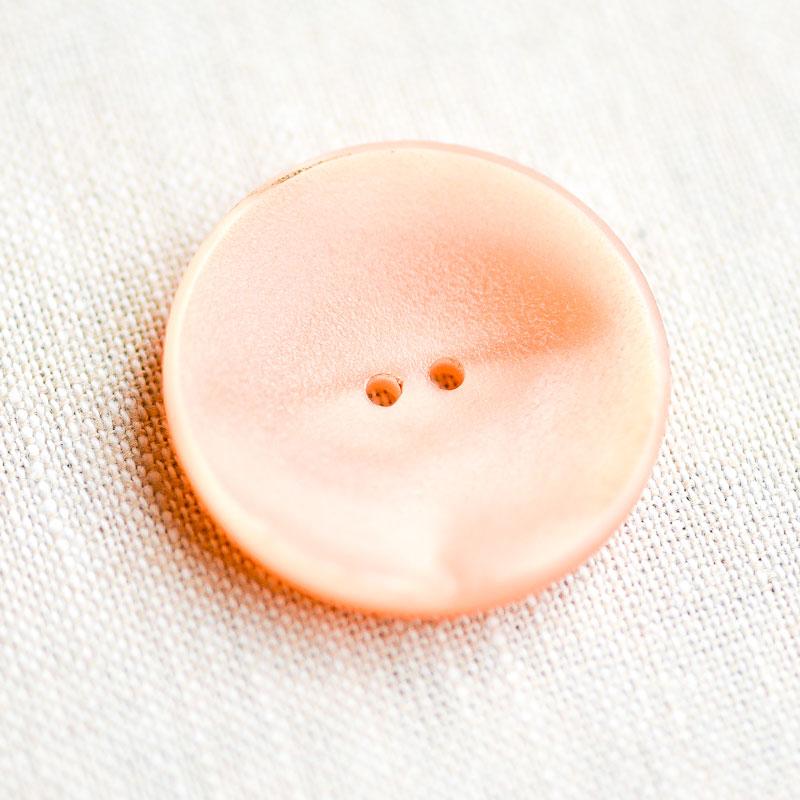 The Button Dept. : Plastic : Frosted Apricot Wafer - the workroom