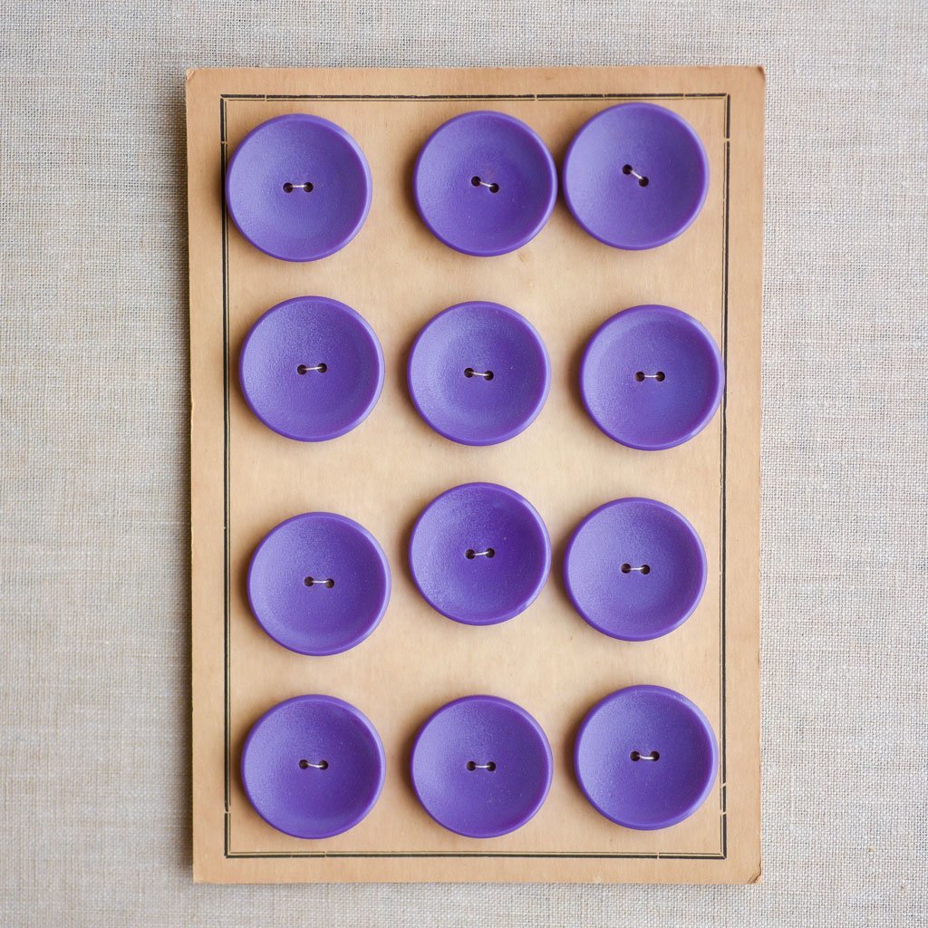 The Button Dept. : Plastic : Grape Wafer - the workroom
