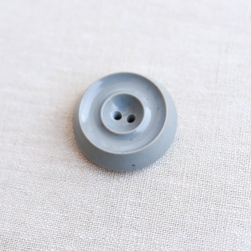 The Button Dept : Plastic : Grey Concentric : 2 holes - the workroom
