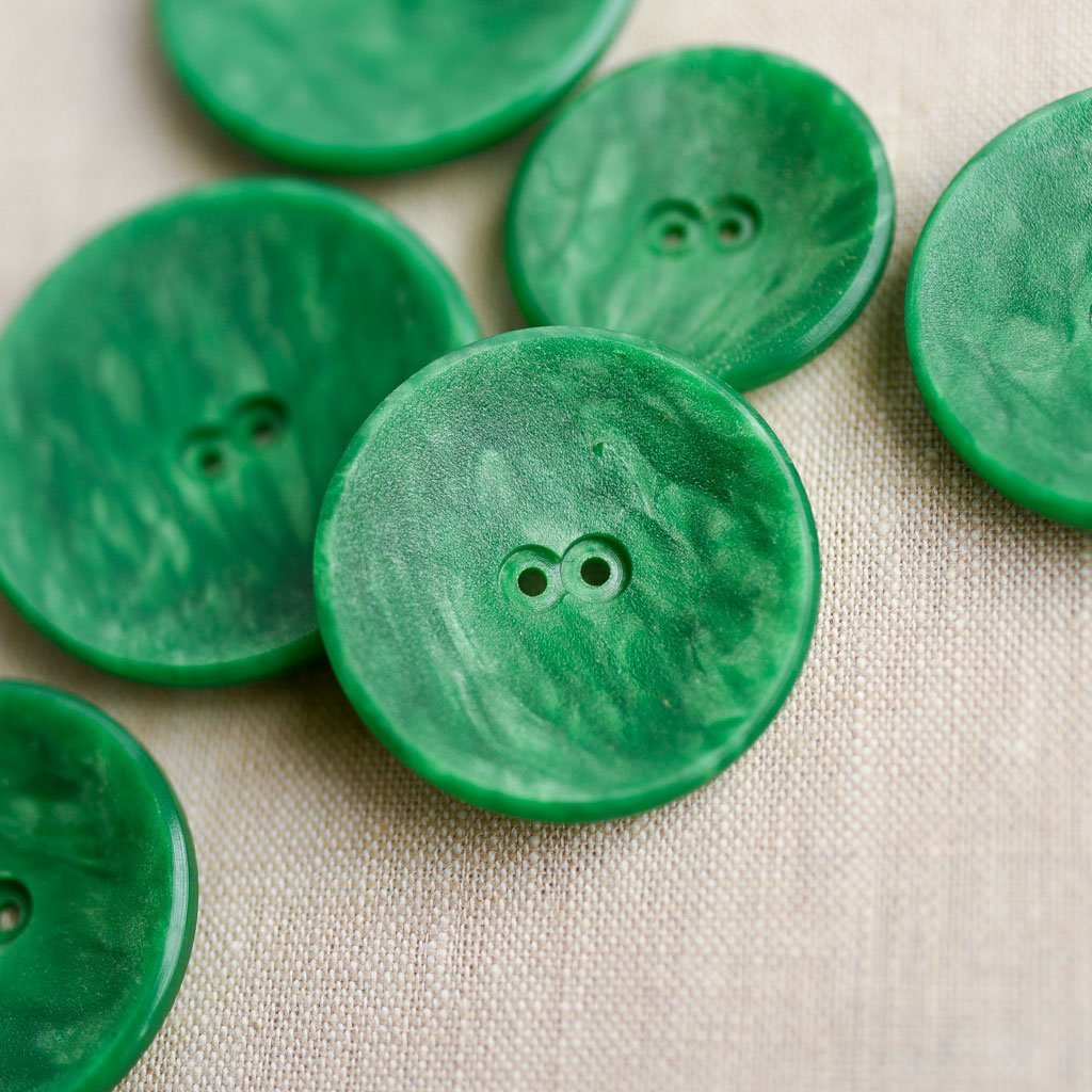 The Button Dept. : Plastic : Kale Chip - the workroom